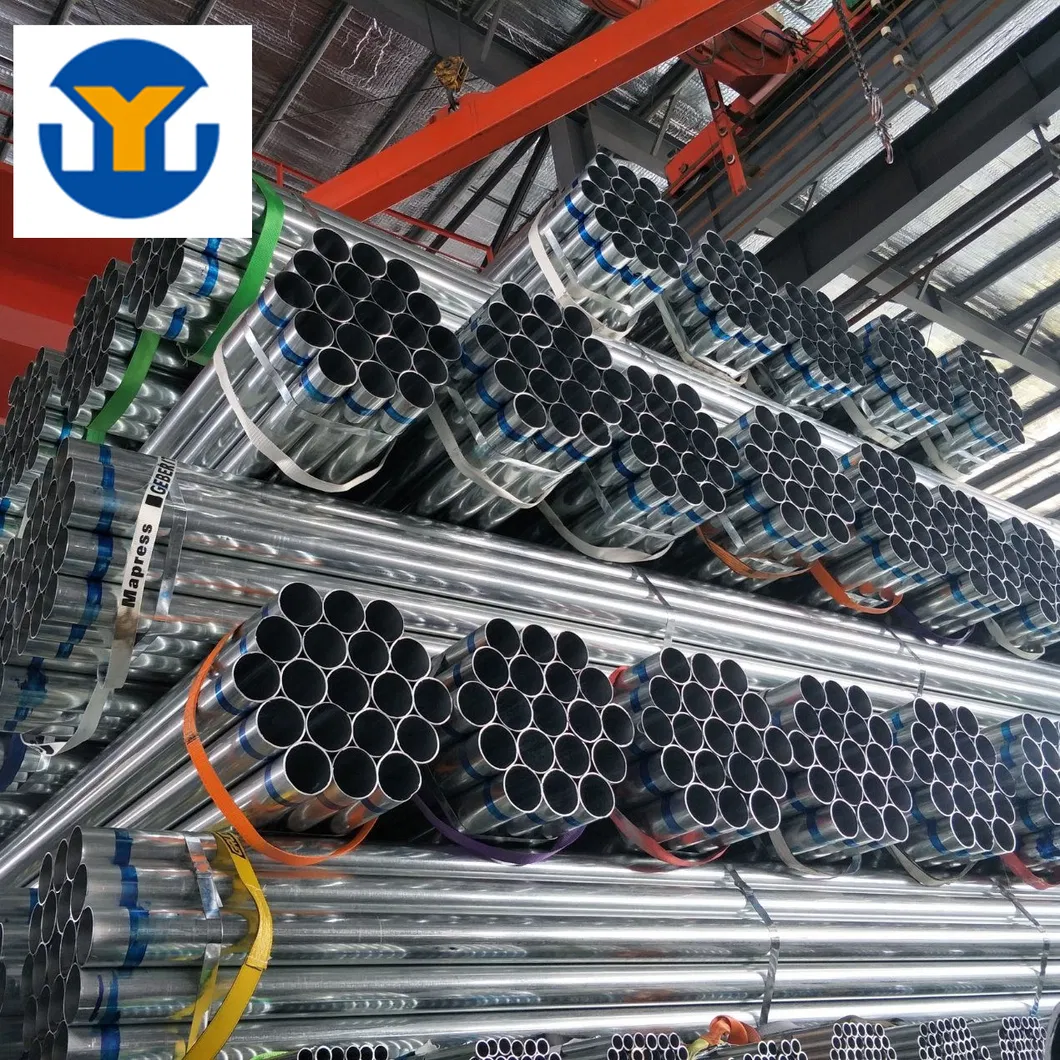 Chinese Supplier Standard Size BS 1387 Galvanized Iron Steel Gi Pipe