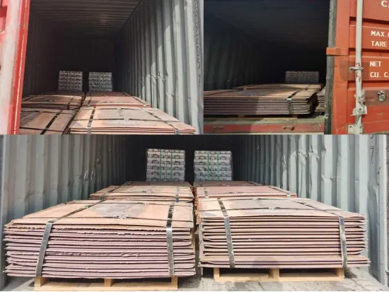 Copper Cathode Plates Copper Cathode Cu High Purity 99.99%