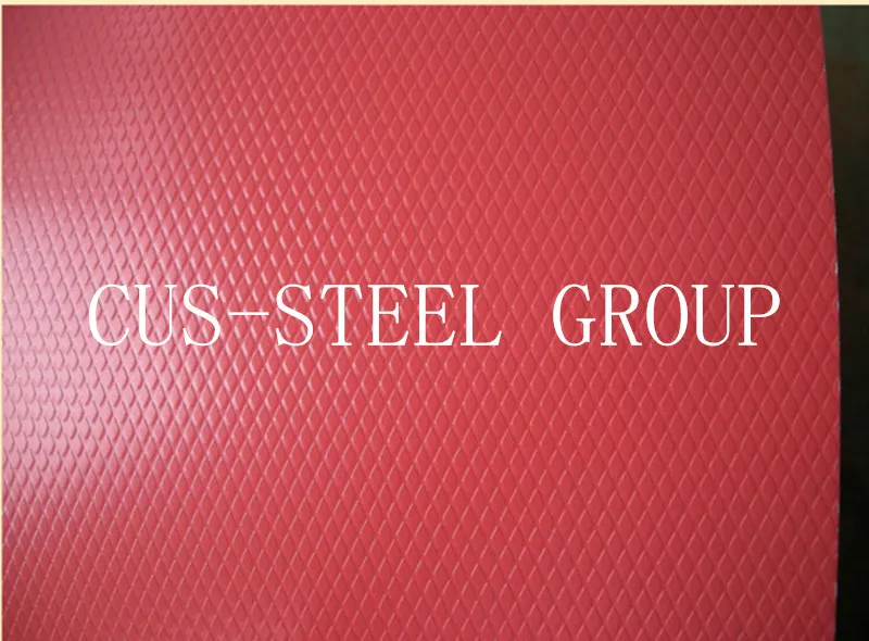 Diamond Pressed/Checker Plate/Diamond Embossed Roll for Corrugated Roofing