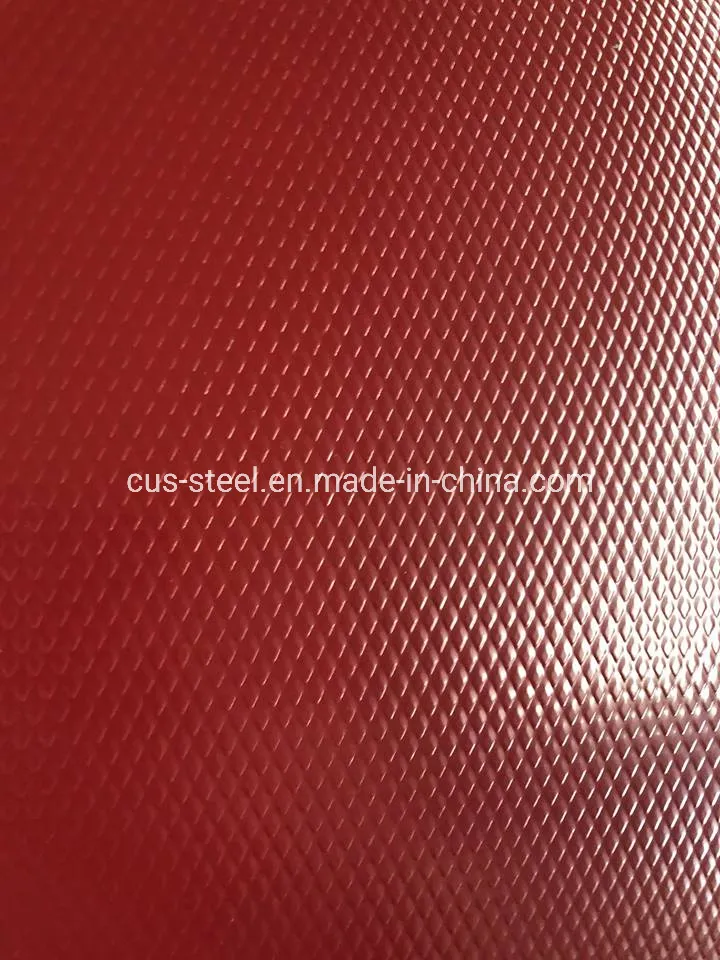 Diamond Pressed/Checker Plate/Diamond Embossed Roll for Corrugated Roofing