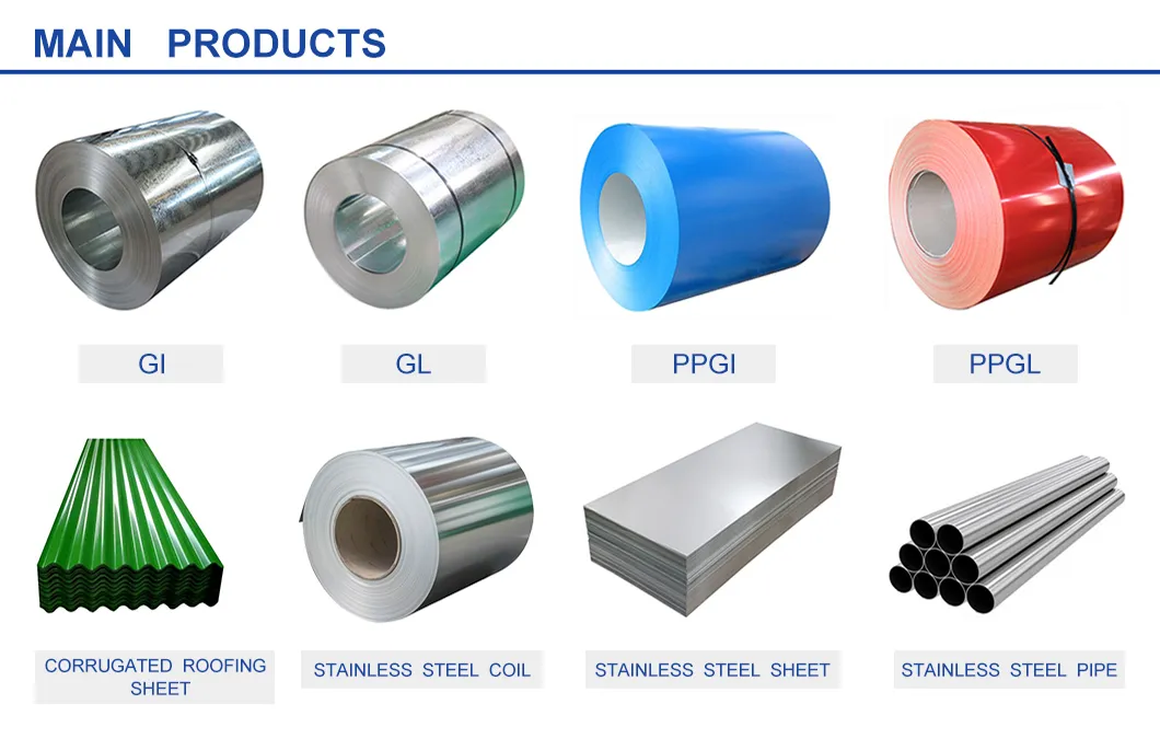 Different Colors Hot DIP Galvanized Steel PPGI Seel Coil