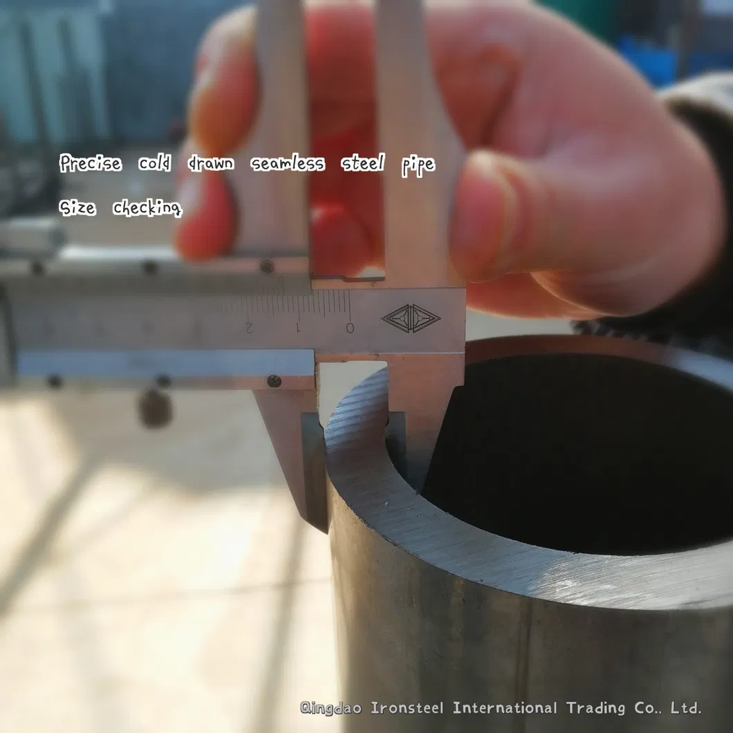 DIN2391 St52 Precise Cold Drawn Seamless Steel Pipe Steel Tube with Tolerance +/-0.1mm