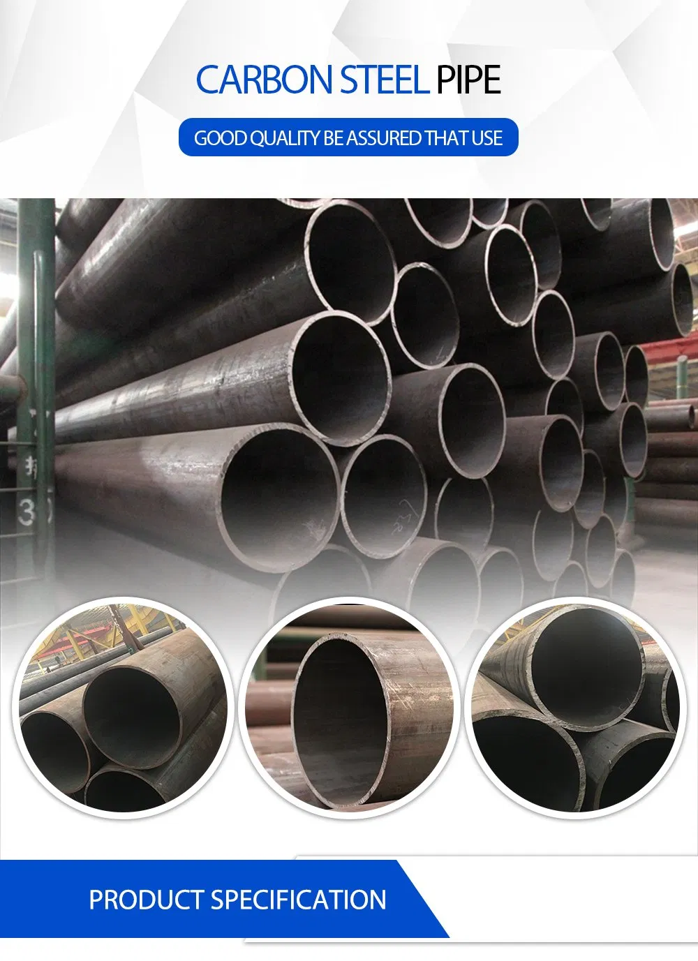 DIN2391c St35 St3 4 St524 Carbon Steel Precision Seamless Pipe