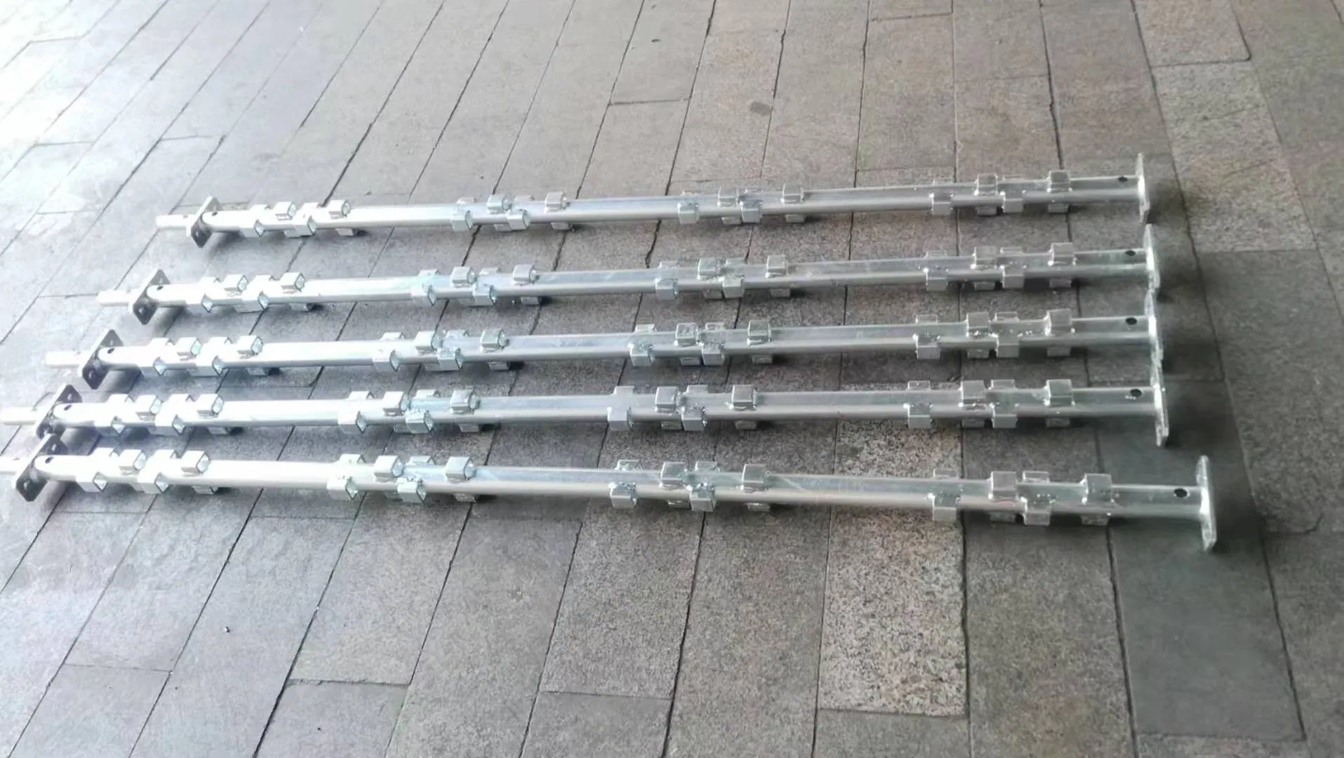 Double Guardrail Haki Scaffolding for Building Construction