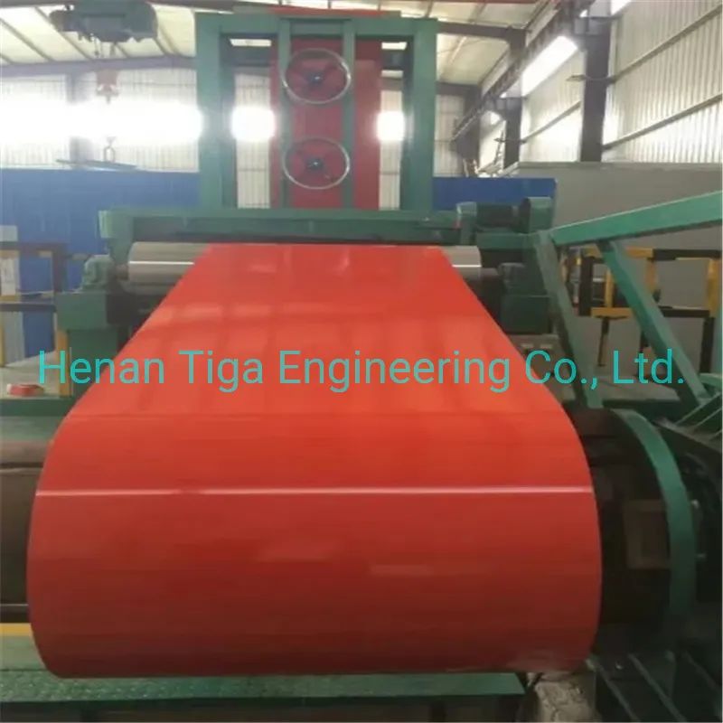 Dx51d 1250mm Width Prime Laquered Prepainted Galvalume Steel Coil