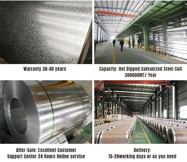 Dx51d 26gauge S220gd Z Cold Hot DIP Galvanized Steel Sheet Coil