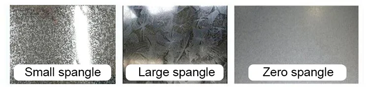 Dx52D Zinc Iron Galvanized Steel Sheet Specification