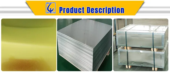Electrolytic Tinplate ETP Steel Plate for Metal Can