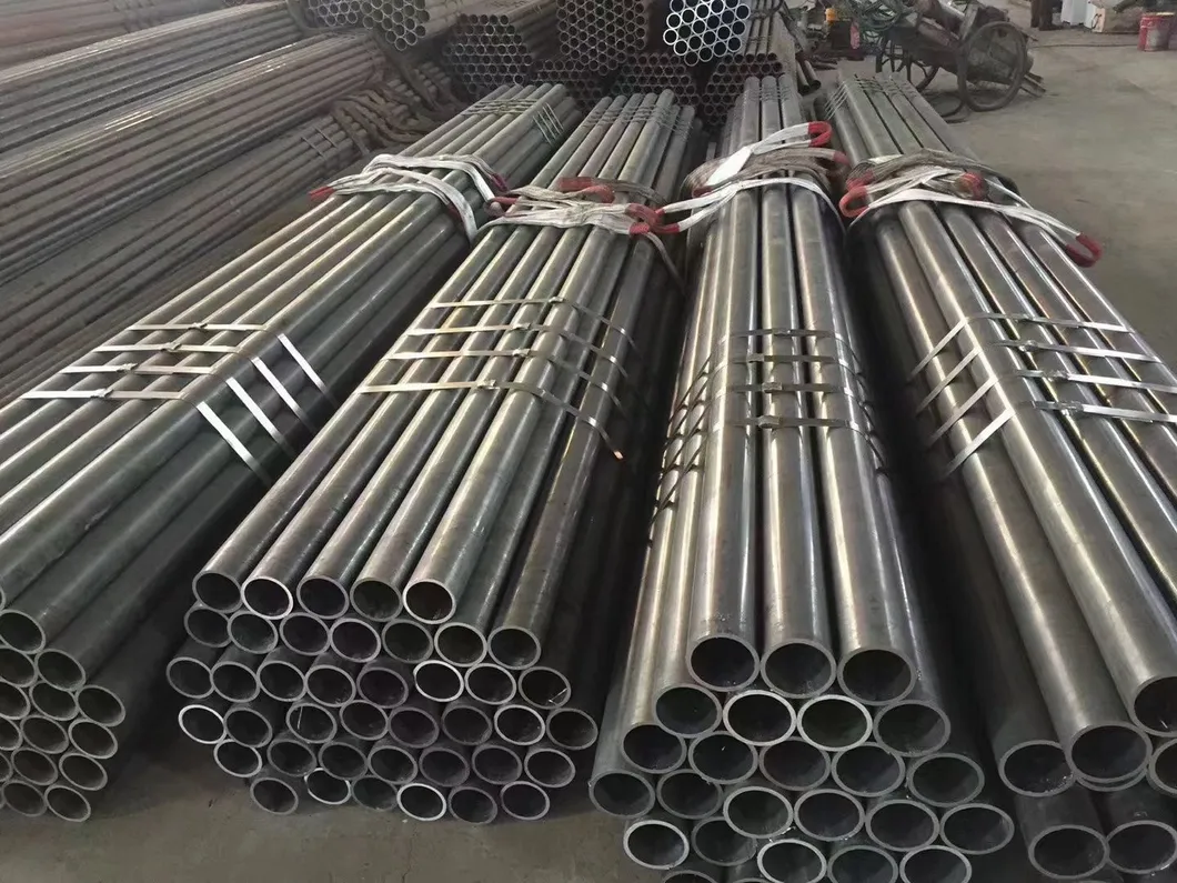 En C45 Steel Pipe Cutting ASTM 1045 Steel Pipe Manufacturer Grade 45 Steel Tube Turn-Milling Factory