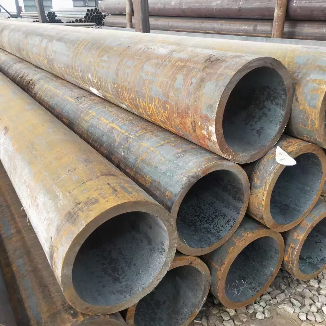 En C45 Steel Pipe Cutting ASTM 1045 Steel Pipe Manufacturer Grade 45 Steel Tube Turn-Milling Factory