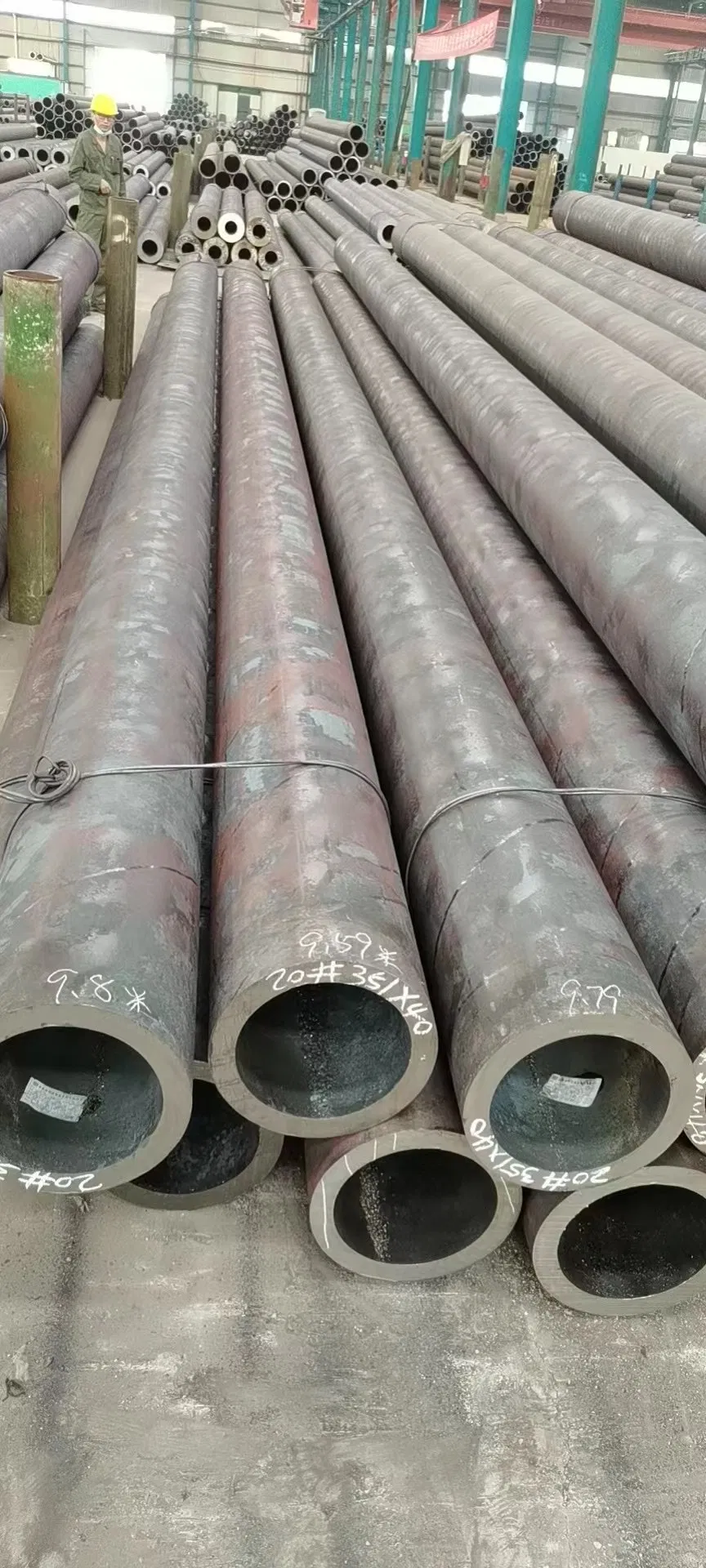 En C45 Steel Pipe Cutting ASTM 1045 Steel Pipe Manufacturer Grade 45 Steel Tube Turn-Milling Factory