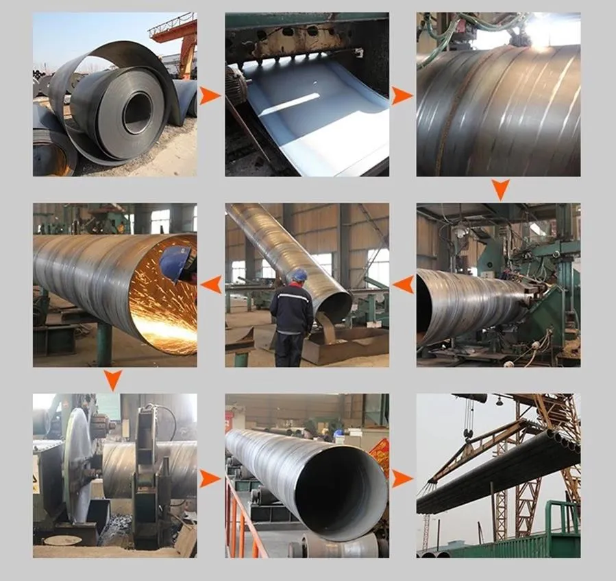 ERW CS Spiral Welded Steel Pipe for Oil Well Pipe/Line Pipe with (X80/X40/L245/219/273/325/377/426/478/529/630/720/820/920/1020/1220/1420/1620/1820/2020/2220)
