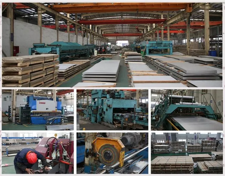 Ferrite/Austenite/Biphasic 304 316L 420 420j1 Ss Stainless Steel Plate in Stock for Kitchen