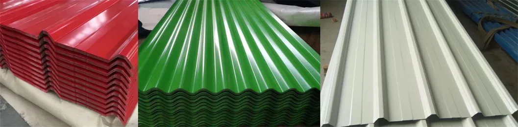 Galvalume/Galvanized Corrugated Gi Roofing Steel Sheet Dx52D Building Metal Roof Sheet for Construction