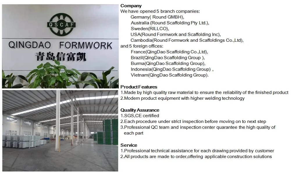 Galvanized Haki Scaffolding for Machinery Industry & Chemical Industry