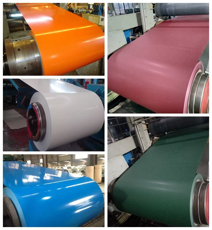 Gi/Ga/Gl/Cr/Hr/PPGI/PPGL Manufacturer 0.12-4.0mm Color Coated Sheet Plate/Coil Prepainted Galvanized Steel Coil