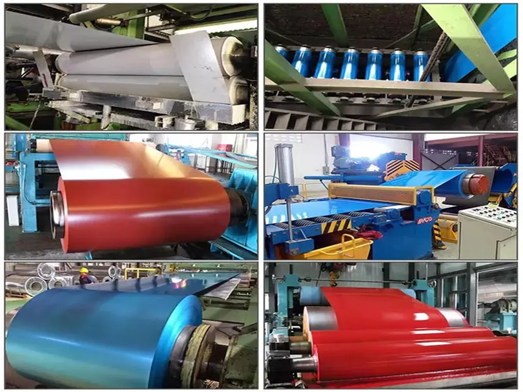 Gi/Ga/Gl/Cr/Hr/PPGI/PPGL Manufacturer 0.12-4.0mm Color Coated Sheet Plate/Coil Prepainted Galvanized Steel Coil