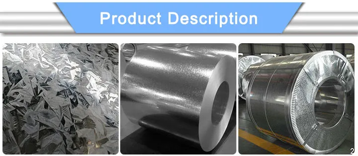 Galvanized Steel Sheet Coil Zinc Coated Steel Sheet Z20-600g