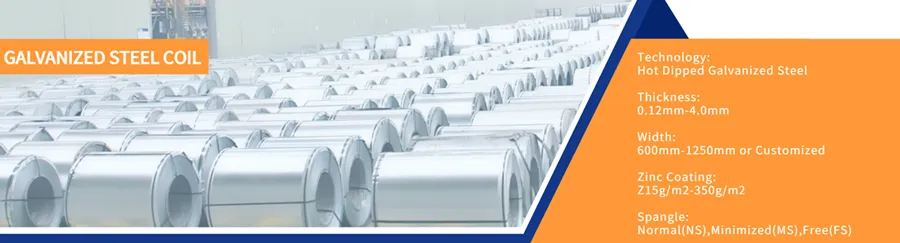 Galvanized Strip G350/G550 Z20-275G/M² Zinc Coating Galvanized Steel Plate/Galvalume Steel Coil