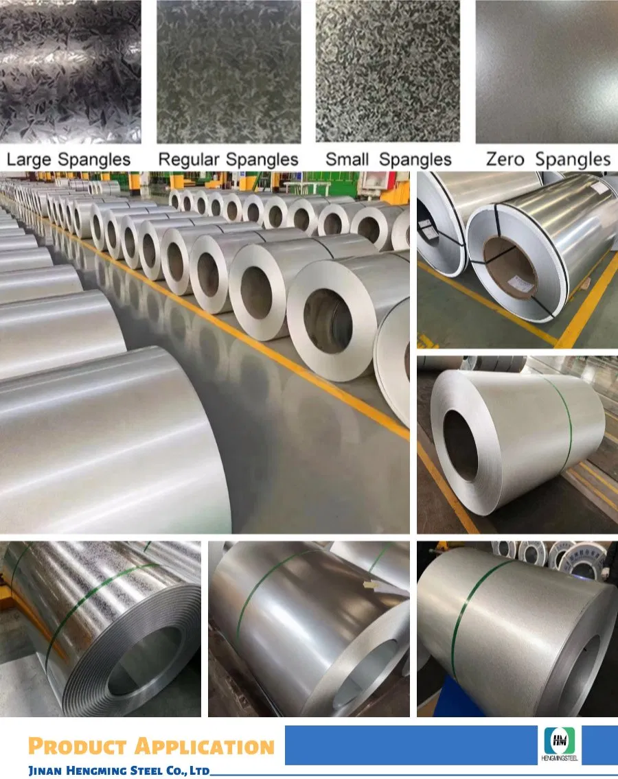 Galvanized Strip G350/G550 Z20-275G/M² Zinc Coating Galvanized Steel Plate/Galvalume Steel Coil