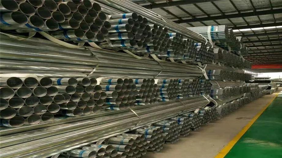 Gi Pipe/ Pre Galvanized Round Steel Pipe /ASTM A53 Sch 40 Grade B