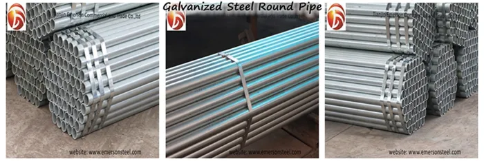 Good Price Q235 St42 HDG Shs Rhs Hot Dipped Gi Rectangular Section Tube Galvanized Steel Round Pipes