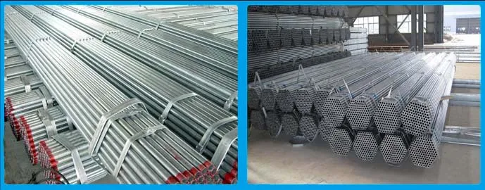 good quality Q235 Galvanized ERW  Pipes Z80  tubes for farm