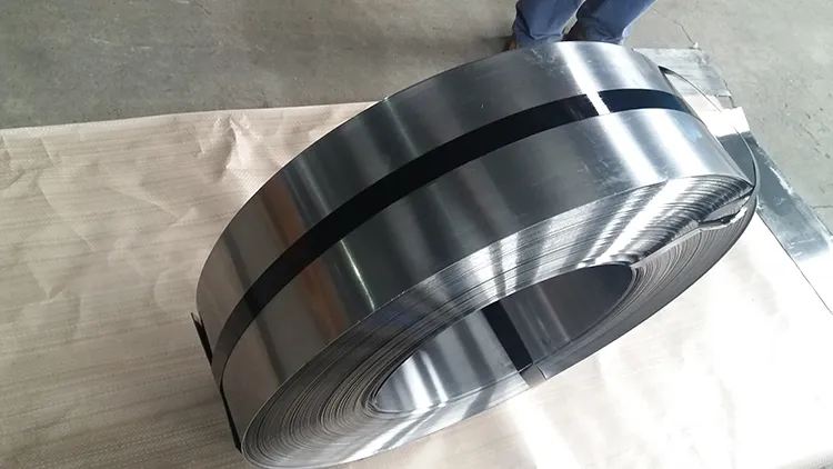 Grade SAE 1075 Ck75 Hardened and Tempered Cold Rolled Steel Strip