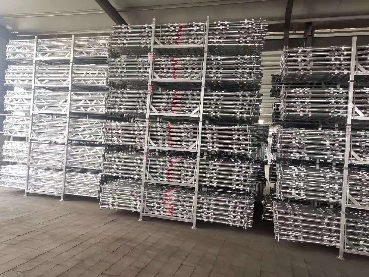 Haki High Quality Galvanized Scaffolding Material Vertical Ledger