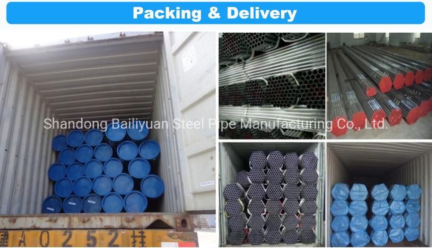 High Quantity BS1387 Standard Galvanized Steel Pipes