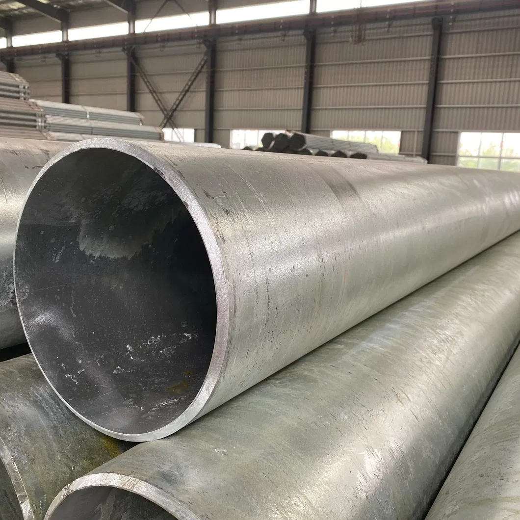Hot DIP Gi Tube Galvanized Steel Tube Steel Hollow Sections Tubo Pipa
