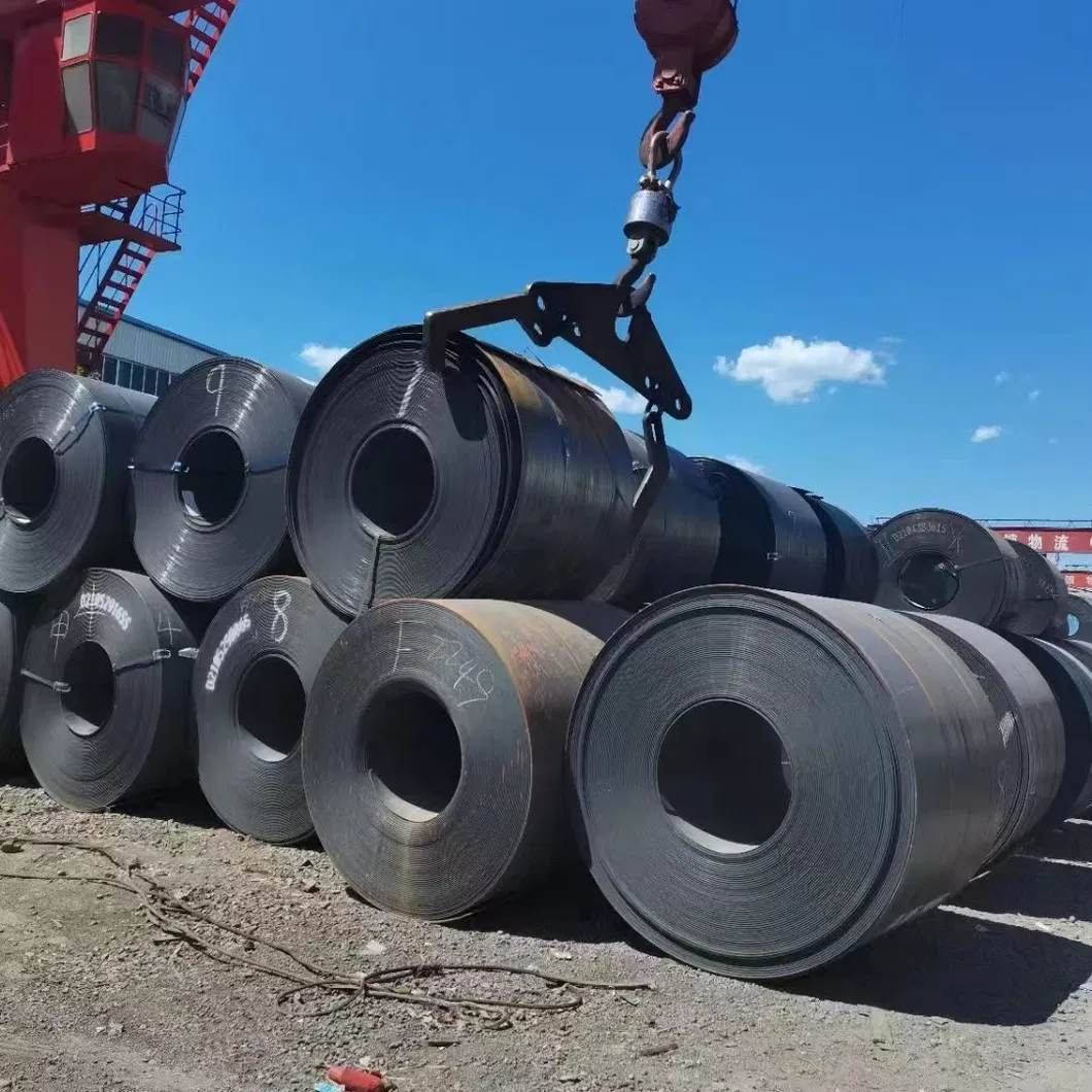 Hot Rolled ASTM A36 Ss400 St37-2 St52-3 S235jr S355jr Q235 Q345 SAE1020 1250mm Carbon Steel Coil /Strip with Low Price
