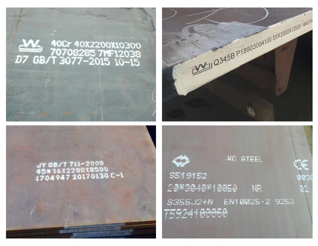 Hot Rolled Clean Blasting S275nl S355j0 Alloy Steel Plate