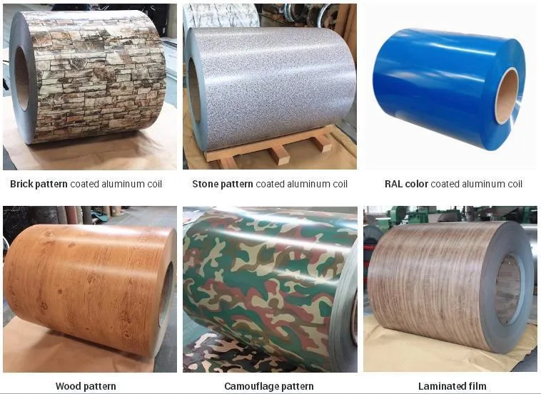 Hot Sale Aluminum 3105 H46 Aluminium Coated Coil Powder Coated Aluminum Coil