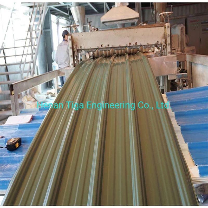 Iq550 Full Hard 0.50mm Chromadek PPGI Trapezoid Widespan 762 Roof Sheeting