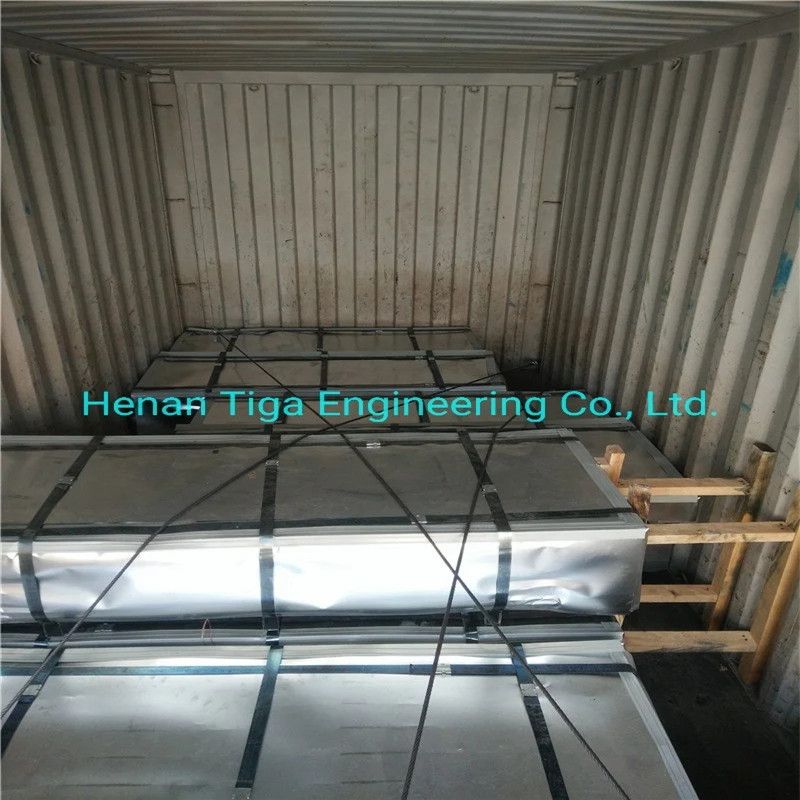 Iq550 Full Hard 0.50mm Chromadek PPGI Trapezoid Widespan 762 Roof Sheeting