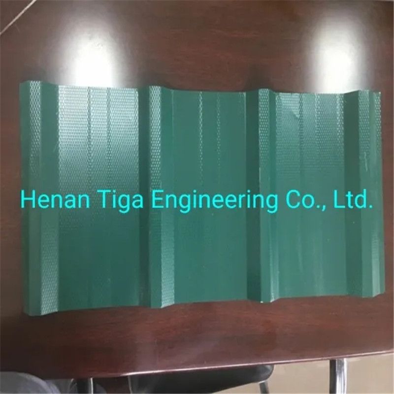 Iq550 Full Hard 0.50mm Chromadek PPGI Trapezoid Widespan 762 Roof Sheeting