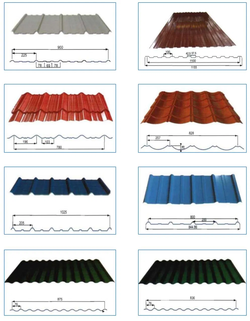Iron Sheet Az80 for Building Material Low Price