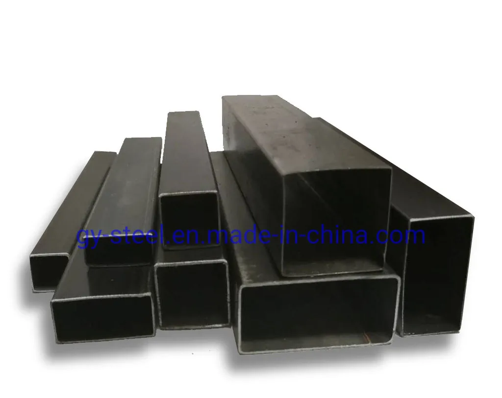 Iron Steel Carbon Black Annealed Square Steel Pipes From Asian Pipa