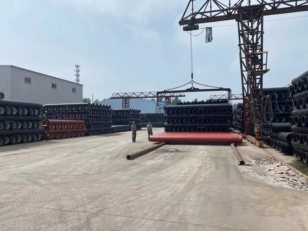 ISO2531, En545, En598 Bitumen Coated Ductile Cast Iron Pipes
