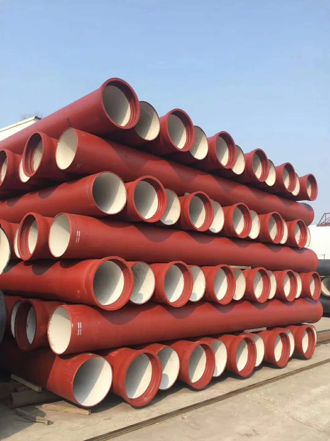 ISO2531, En545, En598 Bitumen Coated Ductile Cast Iron Pipes