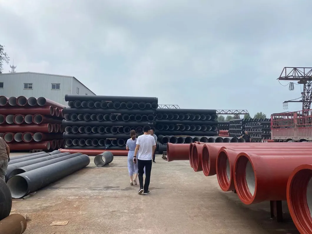 ISO2531, En545, En598 Bitumen Coated Ductile Cast Iron Pipes