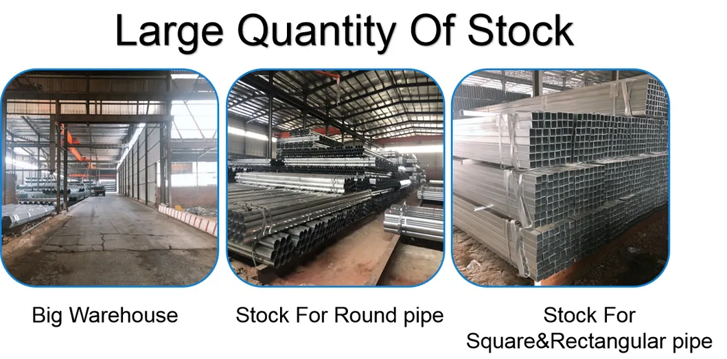 Low Carbon Steel Hot DIP Galvanized Scaffolding Steel Tube