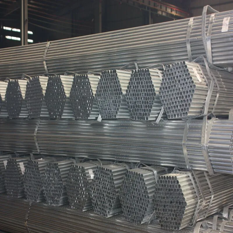 Low Carbon Steel Hot DIP Galvanized Scaffolding Steel Tube
