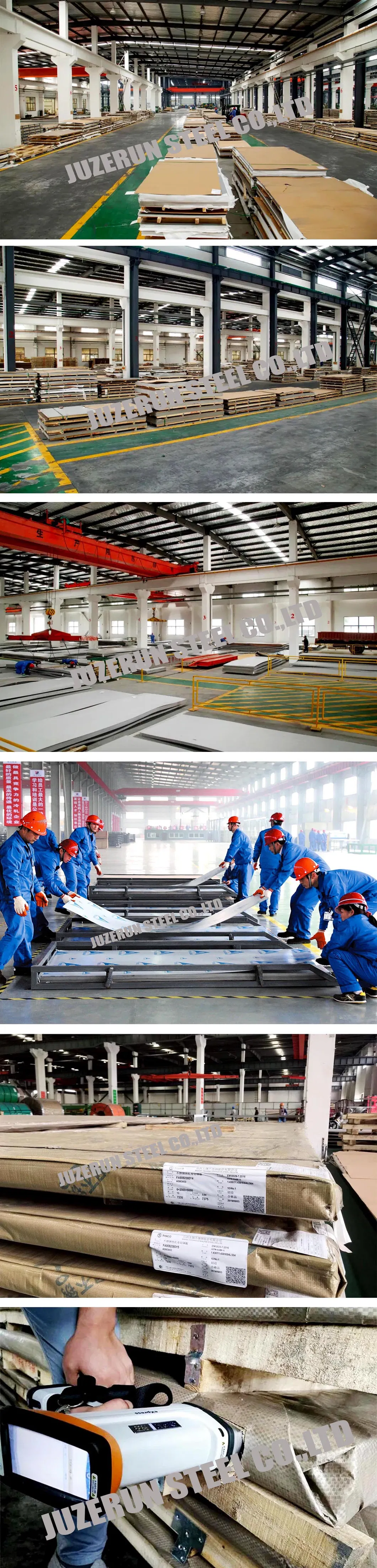No. 1 Hot Rolled ASTM AISI 201 304 316 430 409 Silver Stainless Steel Sheet