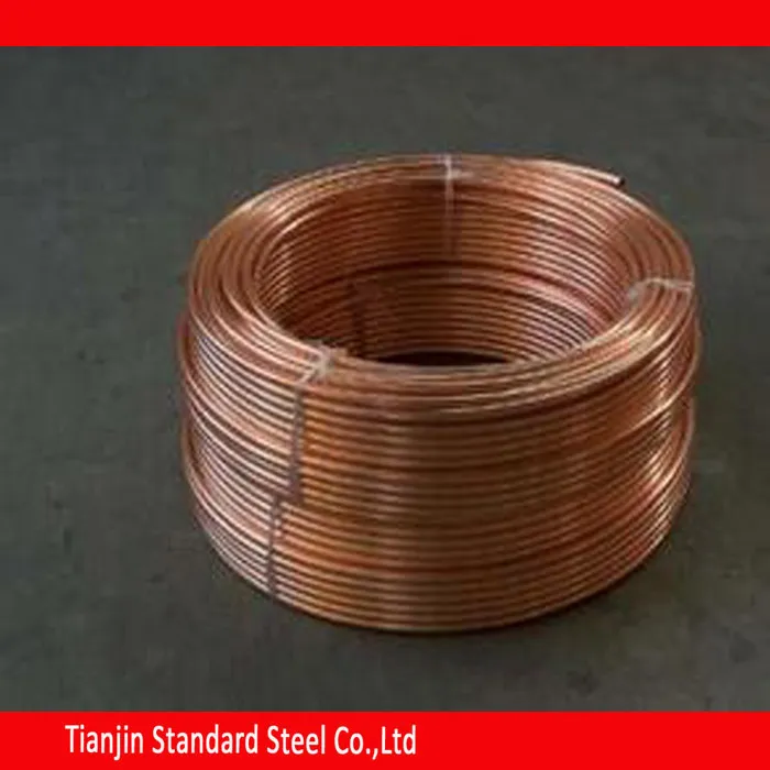 Pancake Coil Seamless Copper Pipe for Refrigerator