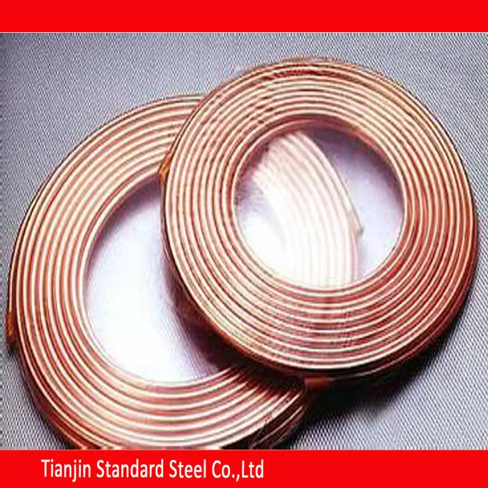 Pancake Coil Seamless Copper Pipe for Refrigerator