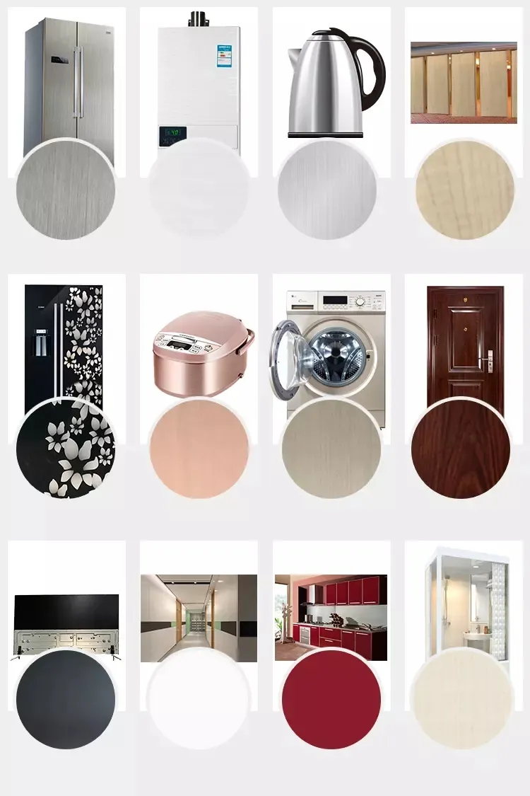 PCM/VCM/Ppm Pre-Coated Metal Coil for Cabinet and Refrigerator Door Making