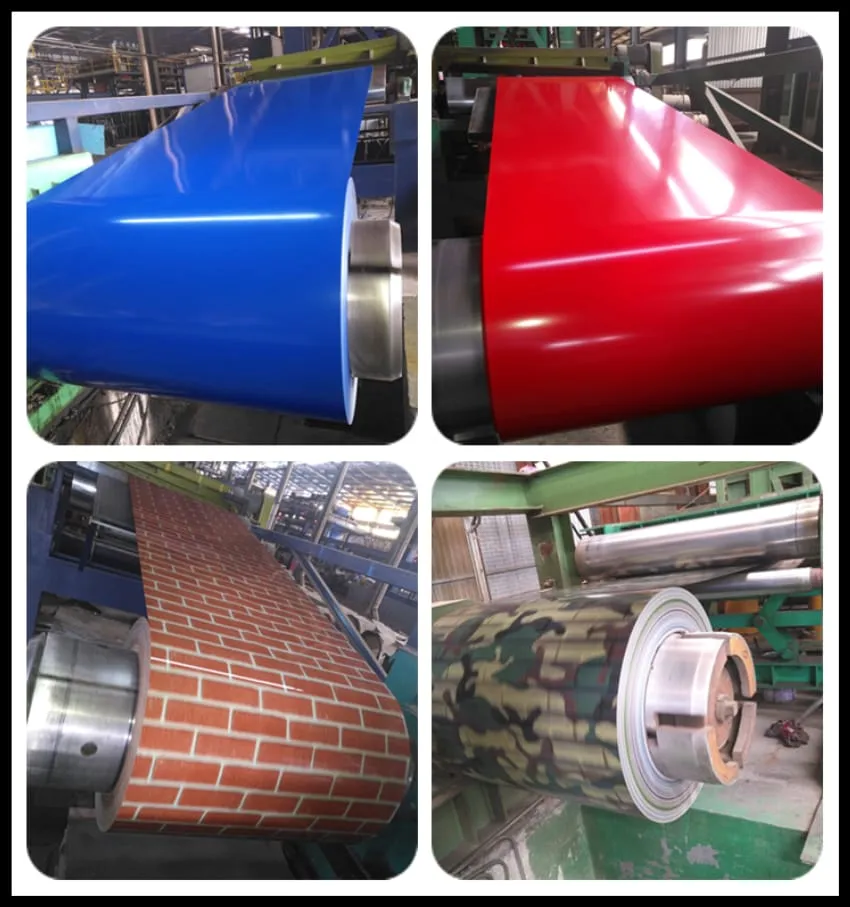 PPGI Prepainted Color Coated Steel Coil for Building Material