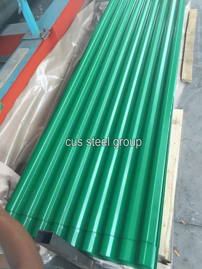 Prepainted Corrugated Iron Roof Plate/Color Coated Metal Roofing Sheet